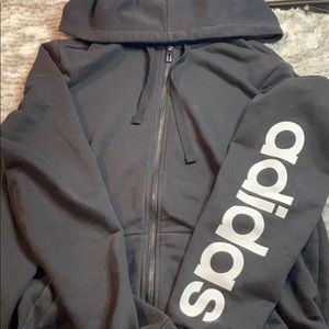 Adidas zip up hoodie!
